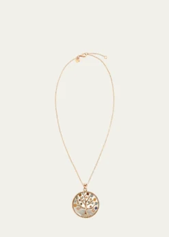 Procaccia Jewelry18K Rose Gold Tree of Life Medallion Necklace