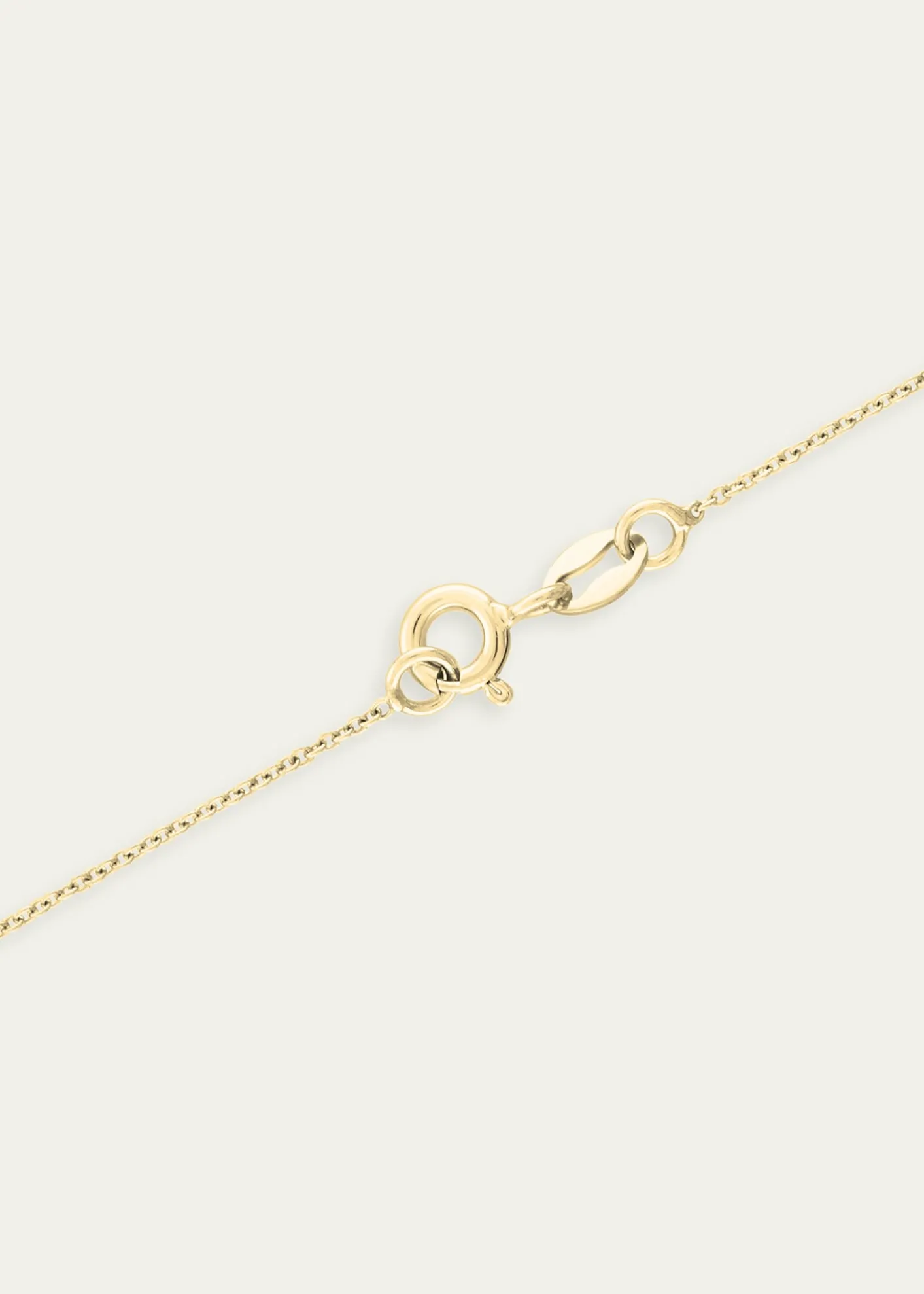 Procaccia Jewelry18K Yellow Gold Diamond Pave Chai Necklace