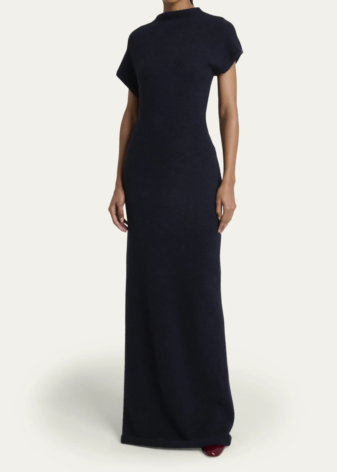 Proenza SchoulerAbie Boiled Wool Maxi Dress
