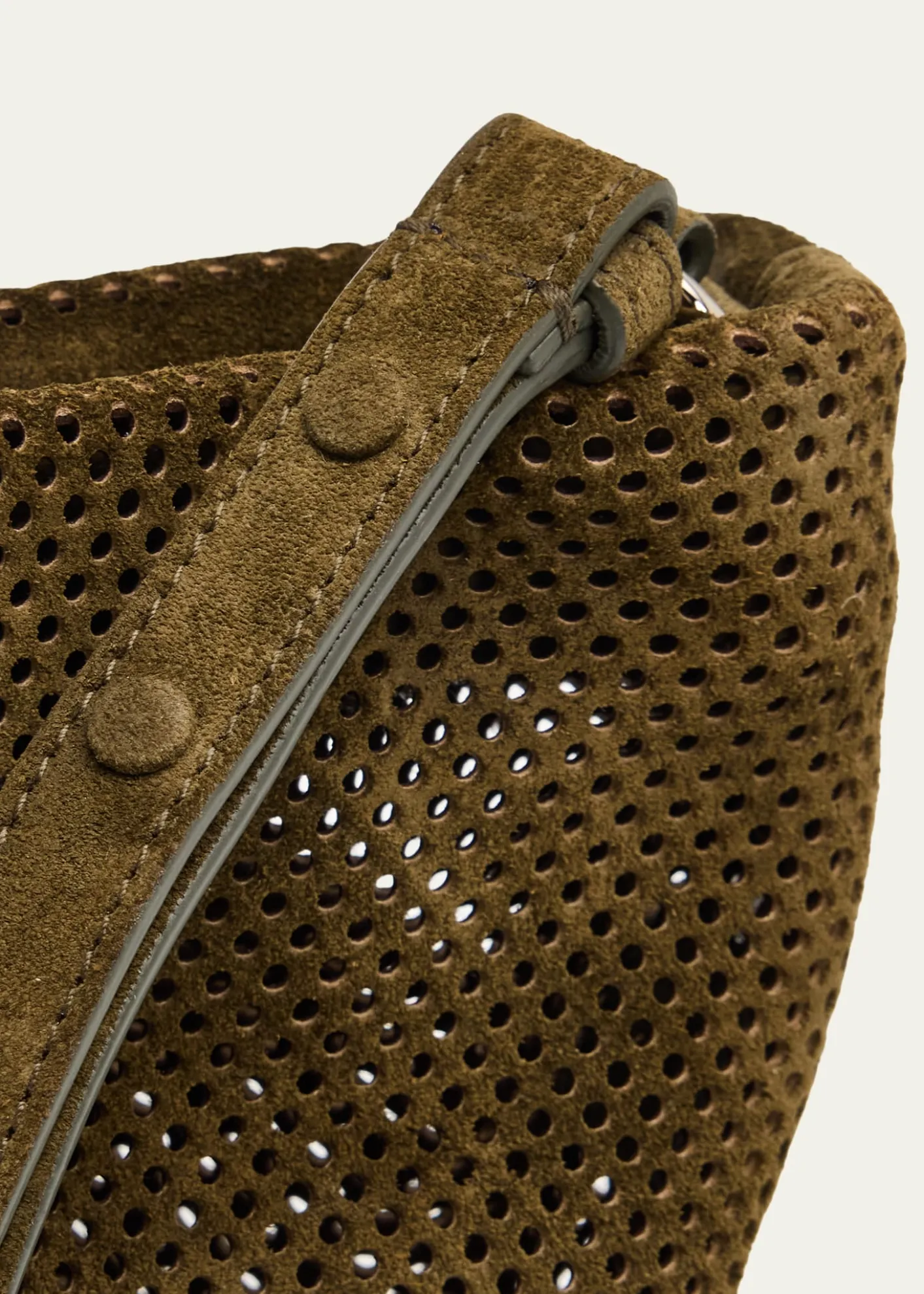 Proenza SchoulerBond Perforated Suede Shoulder Bag