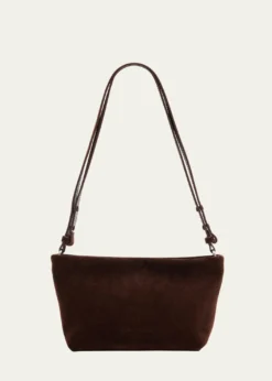 Proenza SchoulerBond Zip Suede Shoulder Bag