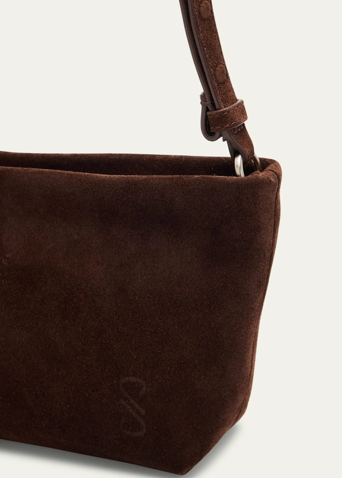 Proenza SchoulerBond Zip Suede Shoulder Bag