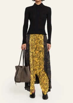 Proenza SchoulerLarge Ruched Suede Tote Bag