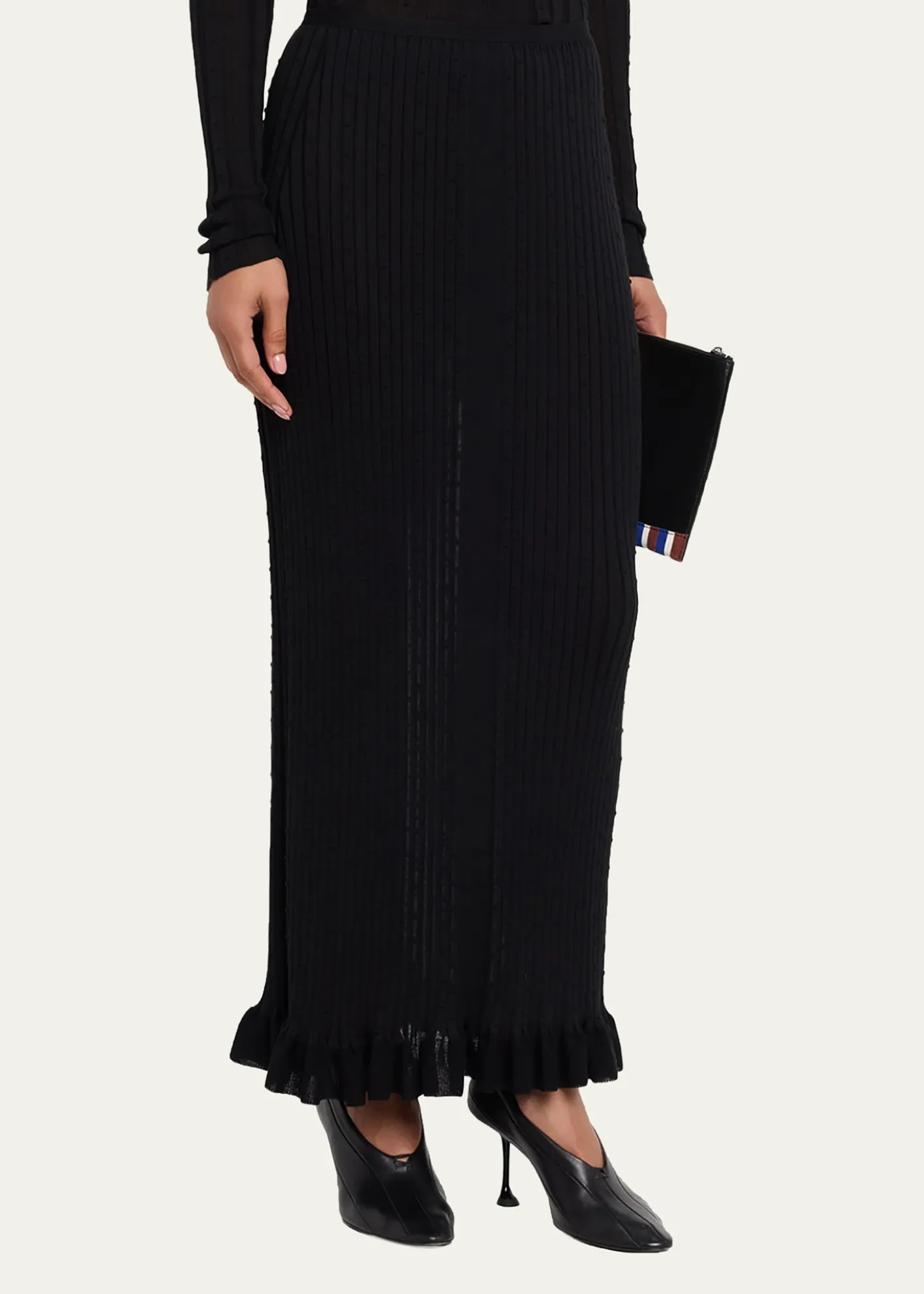 Proenza SchoulerMonet Ribbed Maxi Skirt