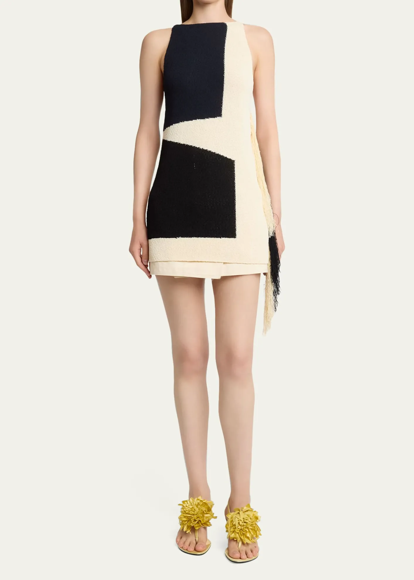 Proenza SchoulerSaskia Color-Block Textured Knit Top