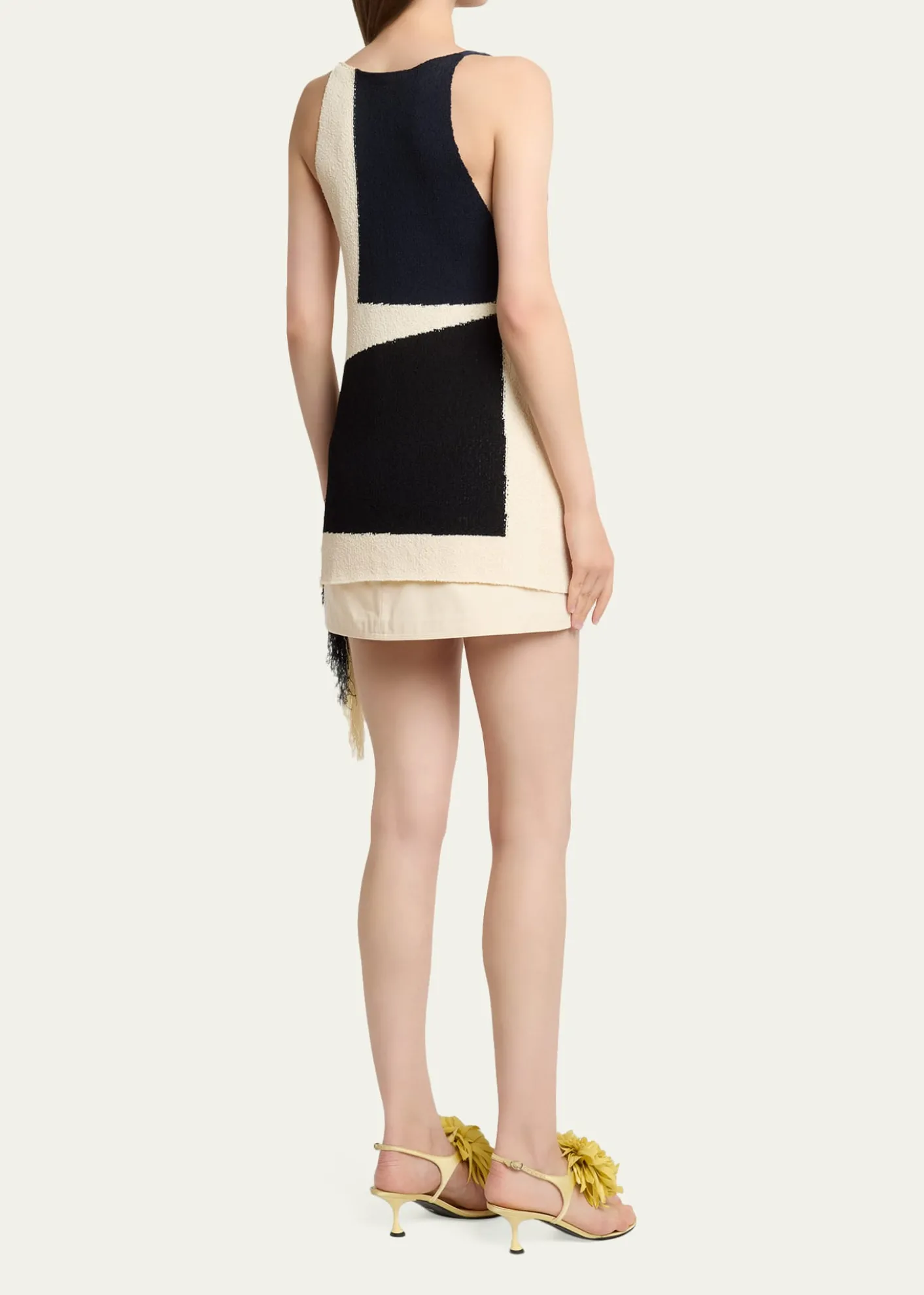 Proenza SchoulerSaskia Color-Block Textured Knit Top