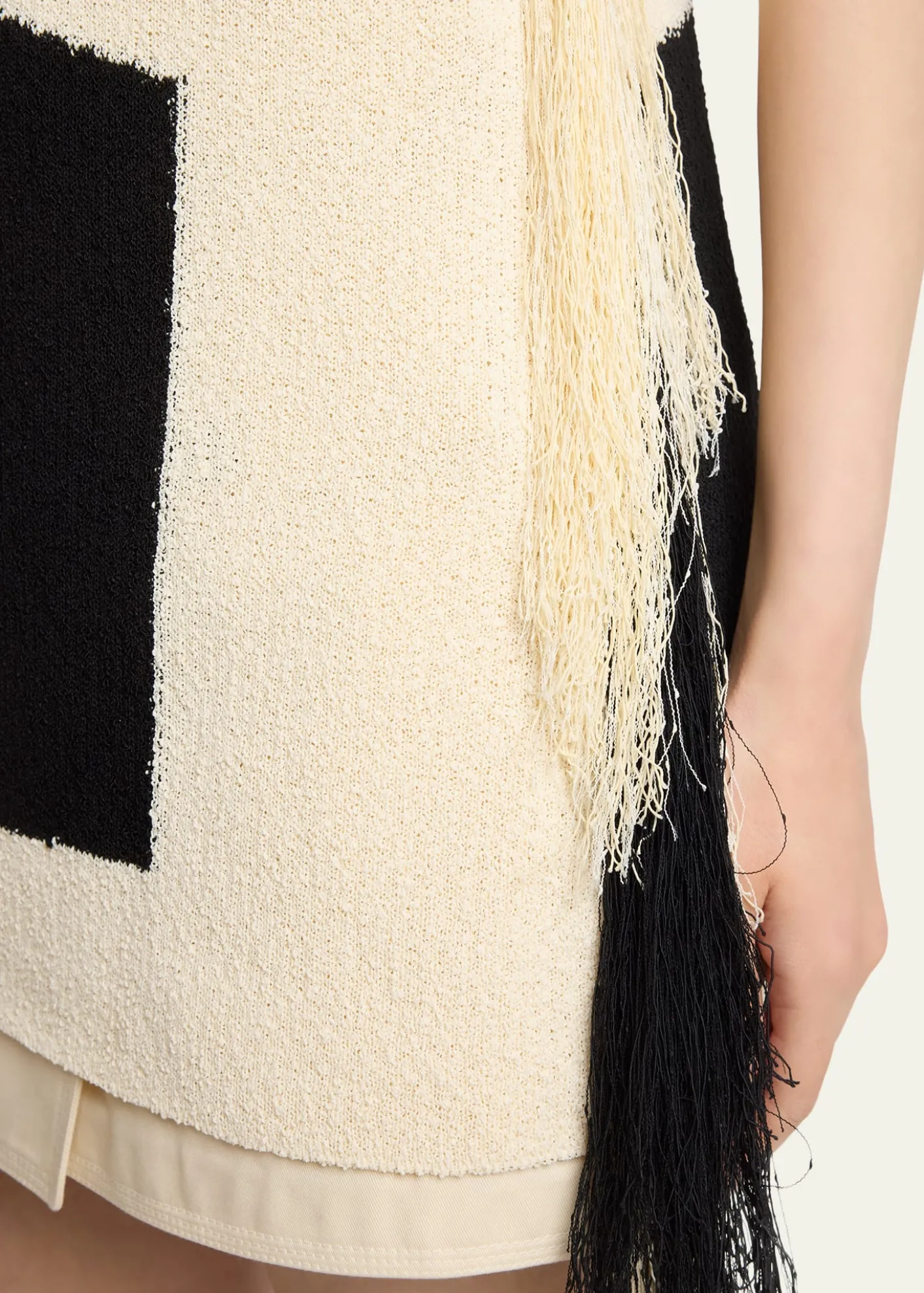Proenza SchoulerSaskia Color-Block Textured Knit Top