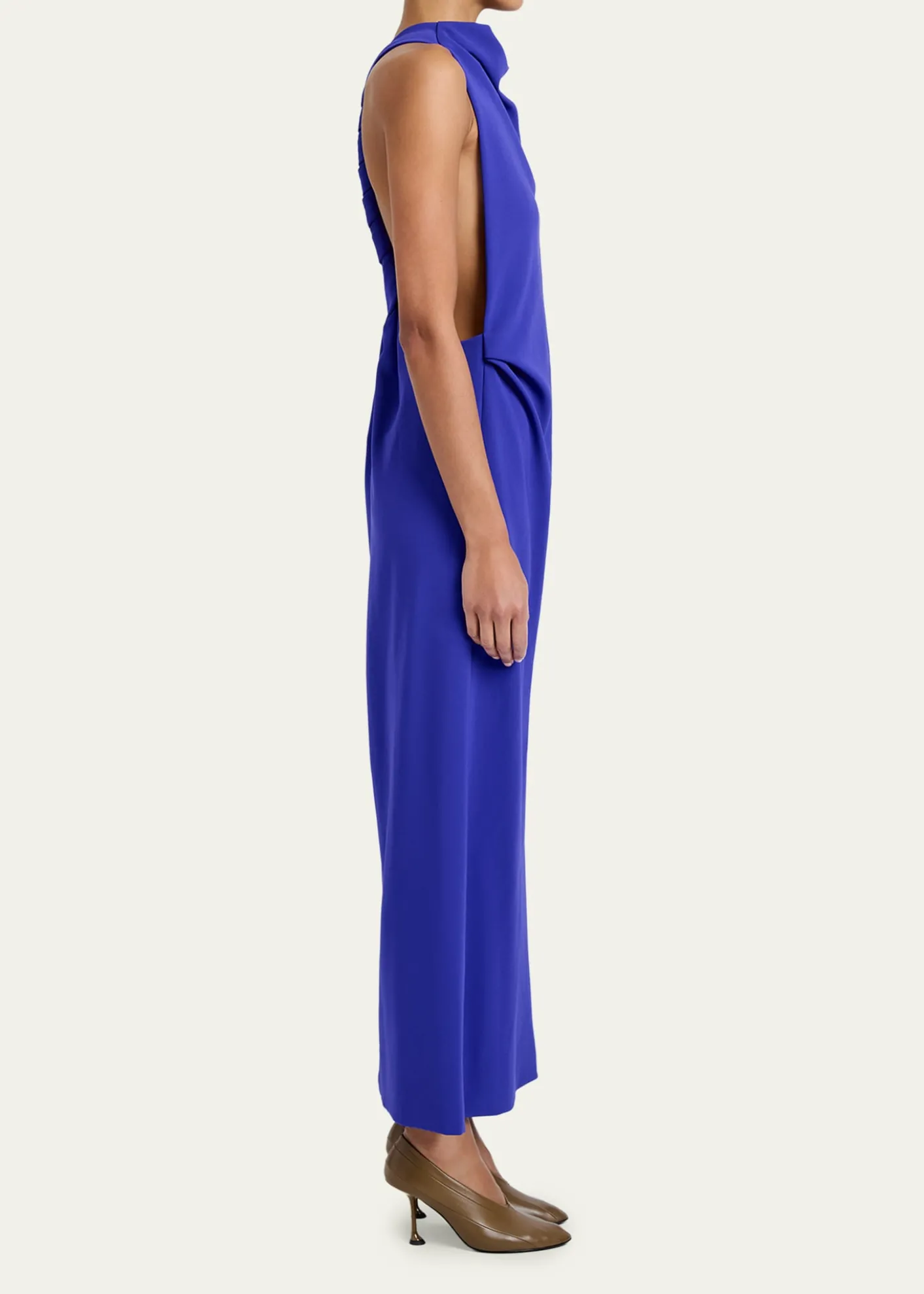 Proenza SchoulerSelena Twisted-Strap Open-Back Maxi Dress