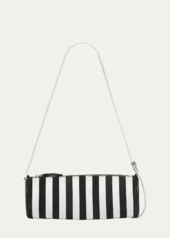Proenza SchoulerSilo Striped Napa Leather Shoulder Bag