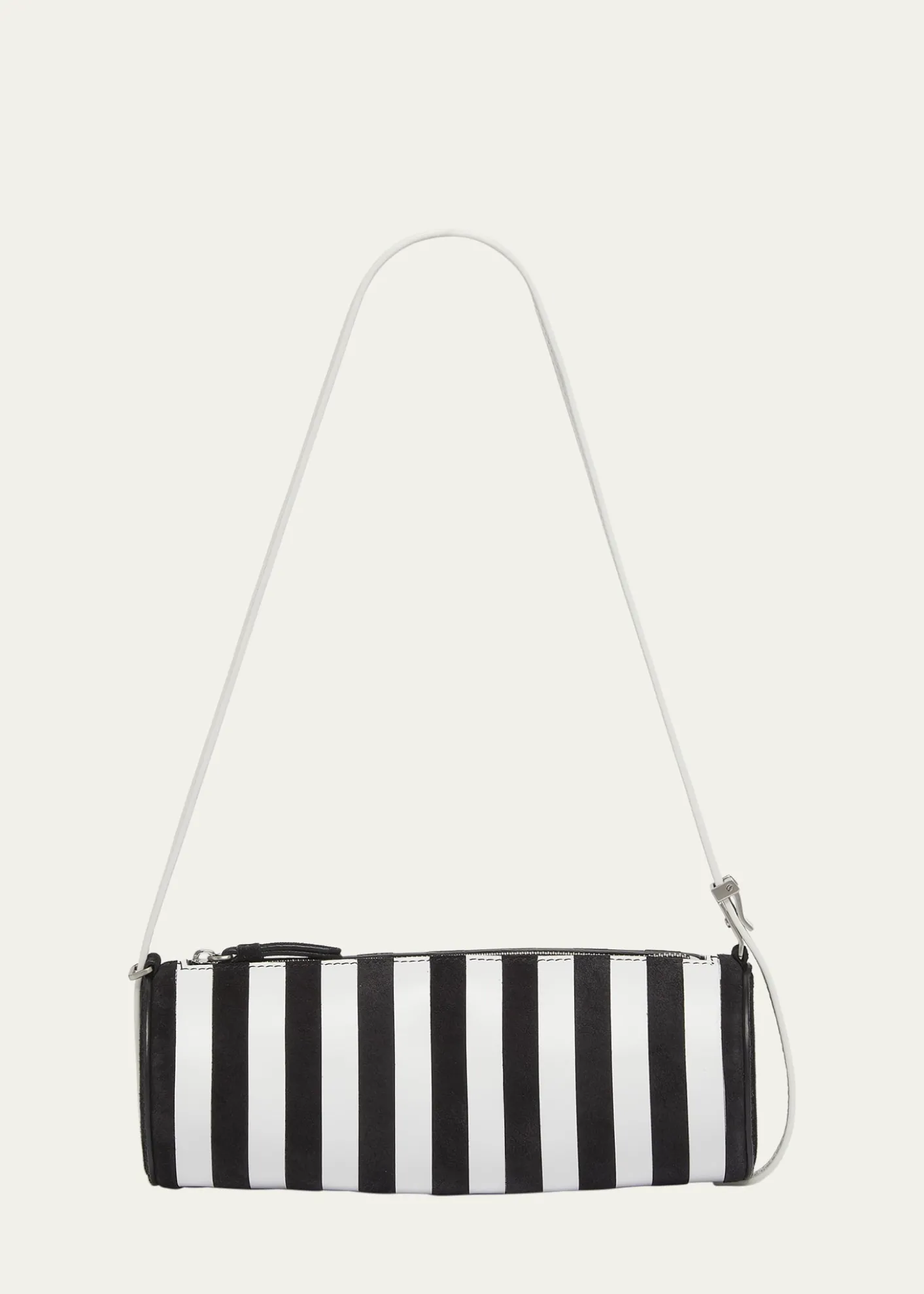 Proenza SchoulerSilo Striped Napa Leather Shoulder Bag