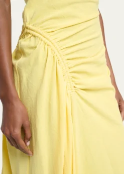 Proenza SchoulerSirena Ruched One-Shoulder Dress