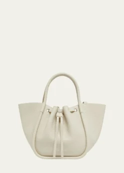 Proenza SchoulerSmall Ruched Grain Leather Tote Bag
