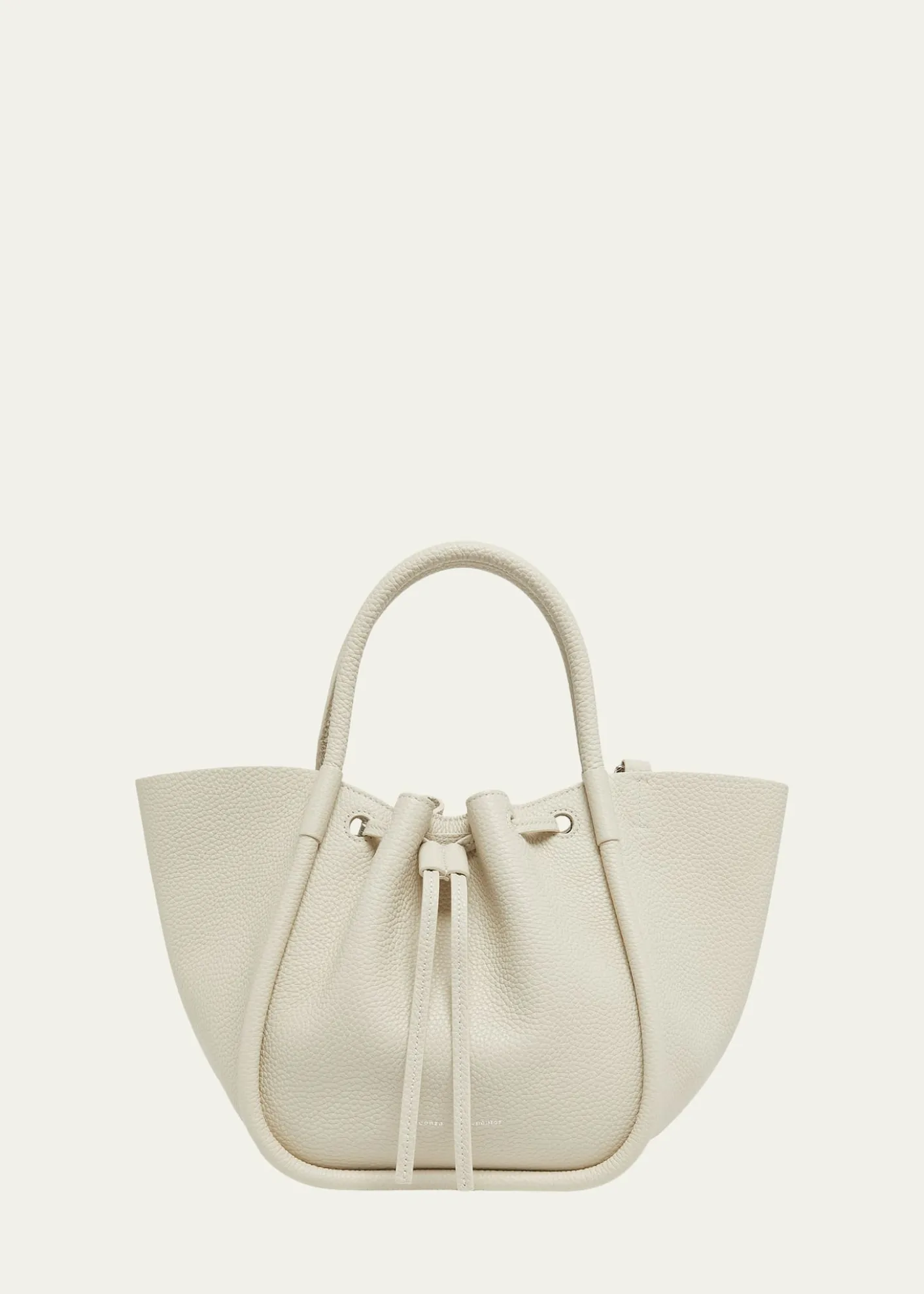 Proenza SchoulerSmall Ruched Grain Leather Tote Bag