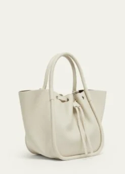 Proenza SchoulerSmall Ruched Grain Leather Tote Bag