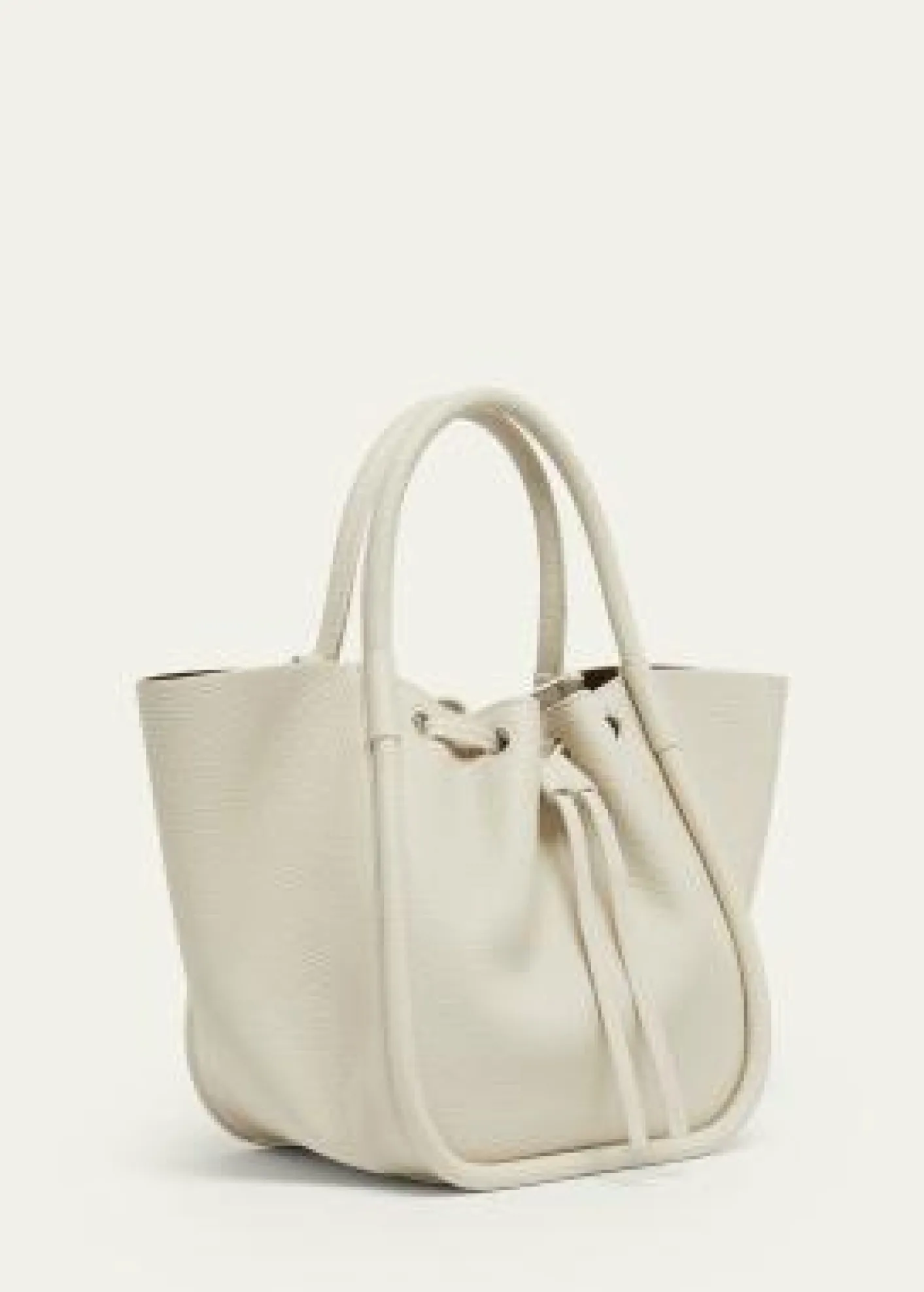 Proenza SchoulerSmall Ruched Grain Leather Tote Bag