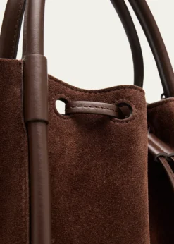 Proenza SchoulerSmall Ruched Suede Tote Bag