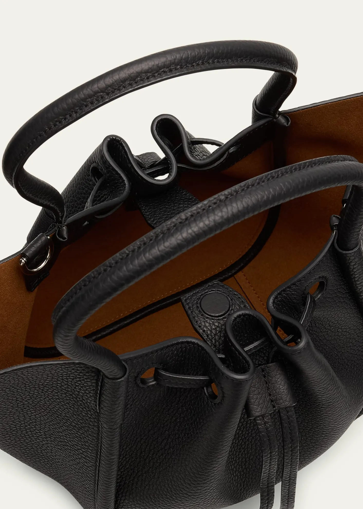 Proenza SchoulerSmall Ruched Leather Tote Bag