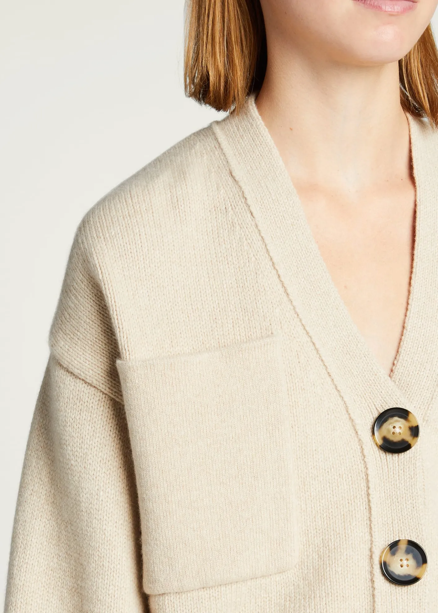 Proenza SchoulerSolid Cropped Cashmere Cardigan
