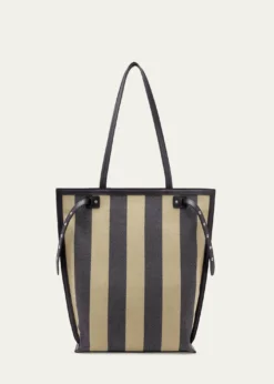 Proenza SchoulerStriped Canvas North-South Tote Bag