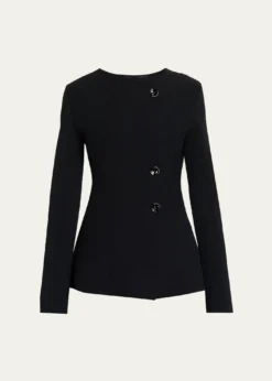 Proenza SchoulerSukki Boucle Collarless Jacket