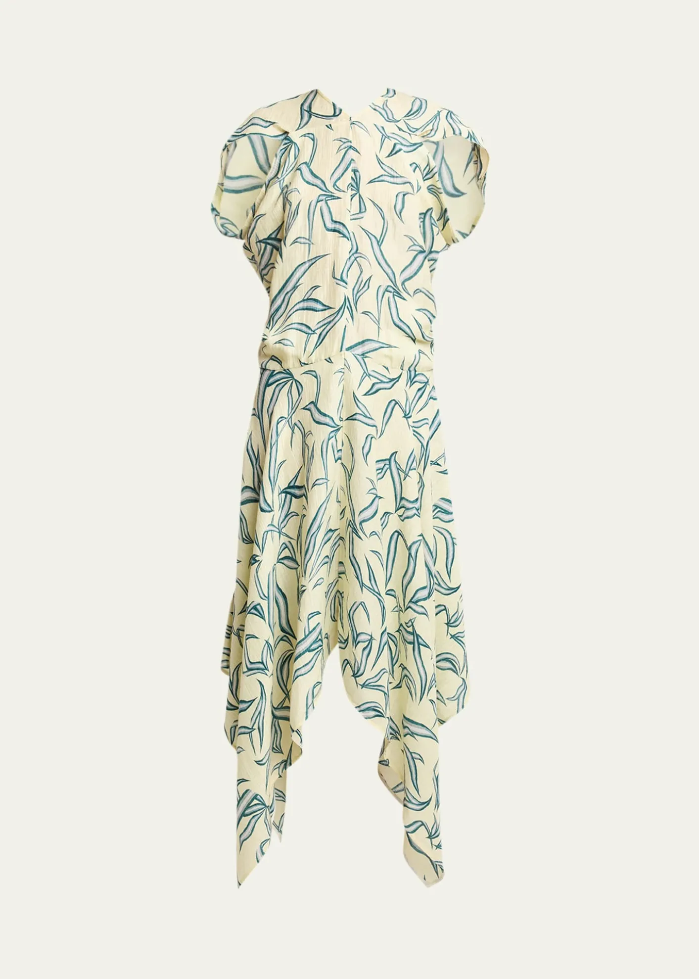 Proenza SchoulerSybella Printed Draped Maxi Dress