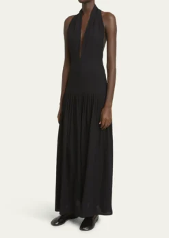 Proenza SchoulerTala Halter Viscose Georgette Dress