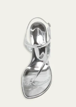 Proenza SchoulerTee Asymmetric Leather Thong Sandals