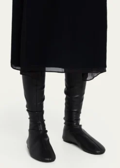 Proenza SchoulerTee Stretch Faux Leather Over-The-Knee Boots