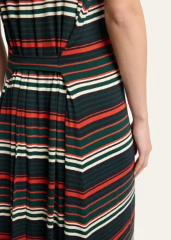 Proenza Schouler White LabelNoelle Striped Stretch Cotton Dress
