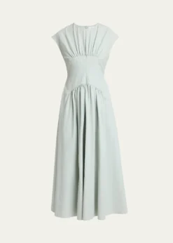 Proenza Schouler White LabelNyssa A-Line Technical Cotton Dress