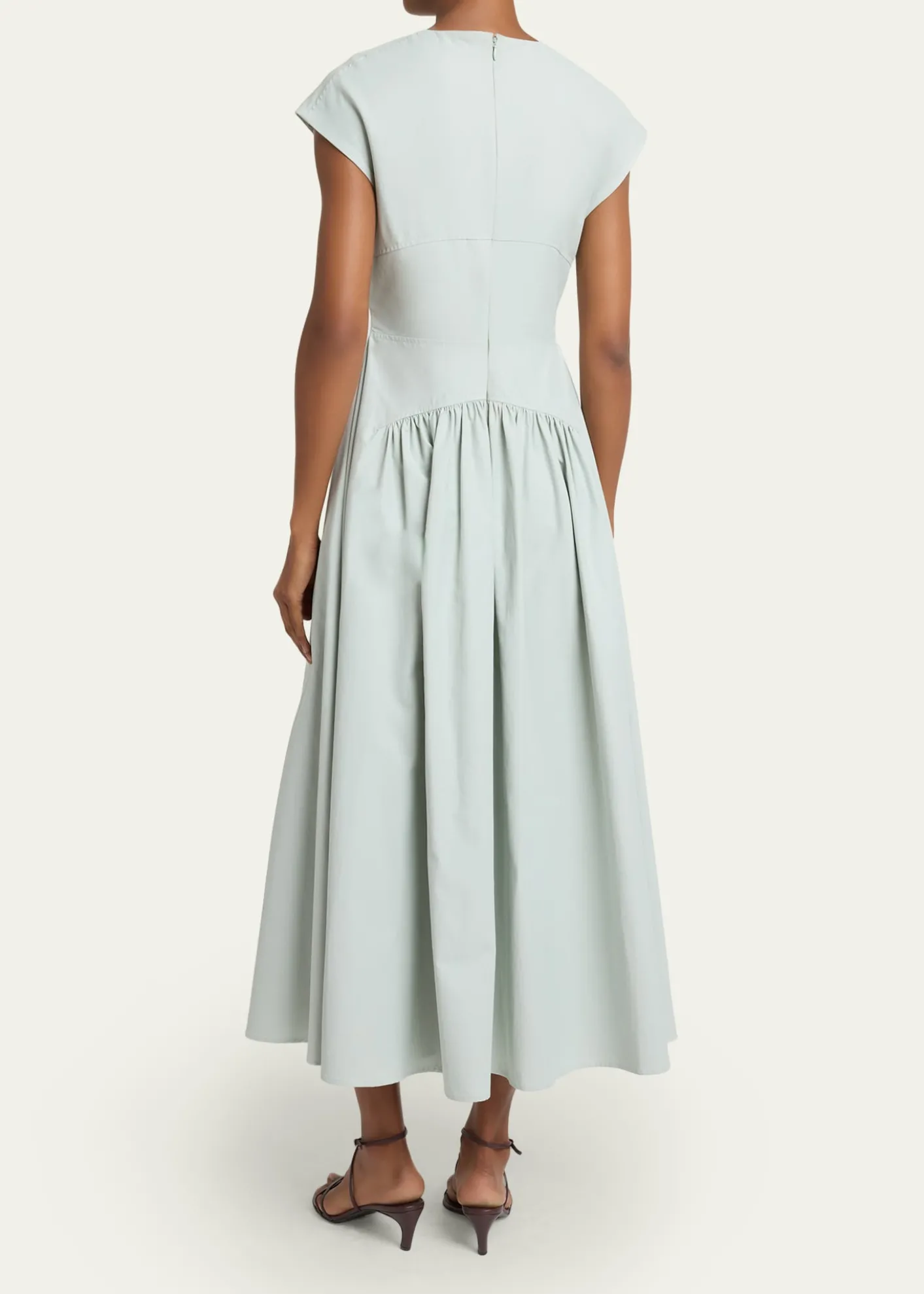 Proenza Schouler White LabelNyssa A-Line Technical Cotton Dress