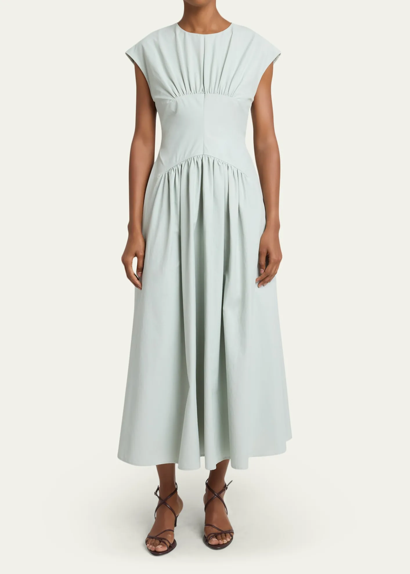 Proenza Schouler White LabelNyssa A-Line Technical Cotton Dress
