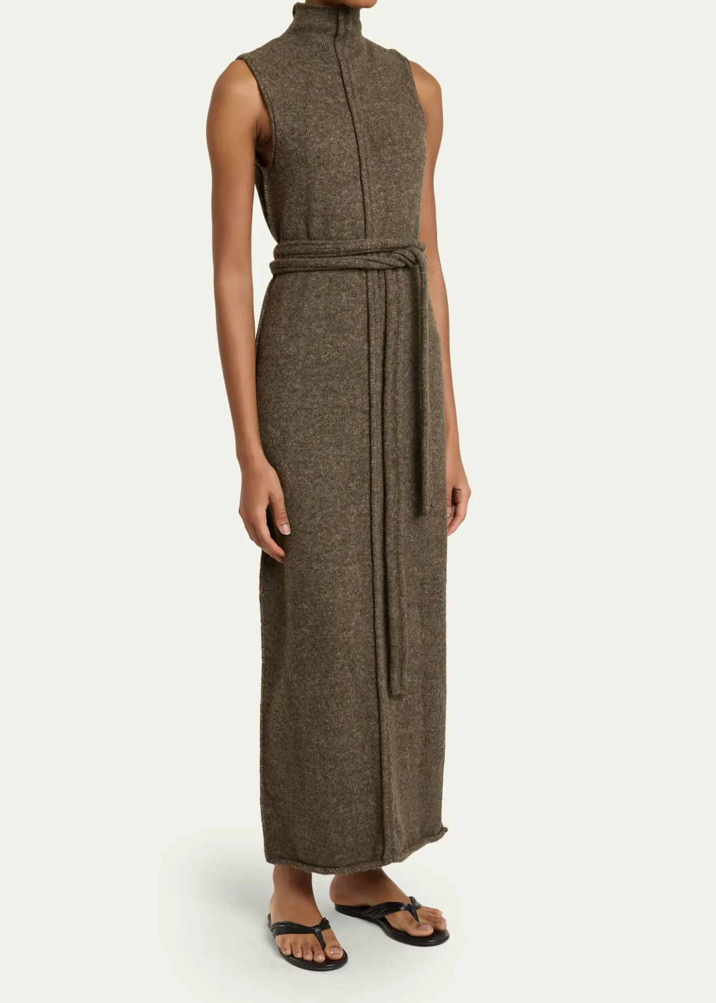 Proenza Schouler White LabelZola Sleeveless Wool Turtleneck Dress