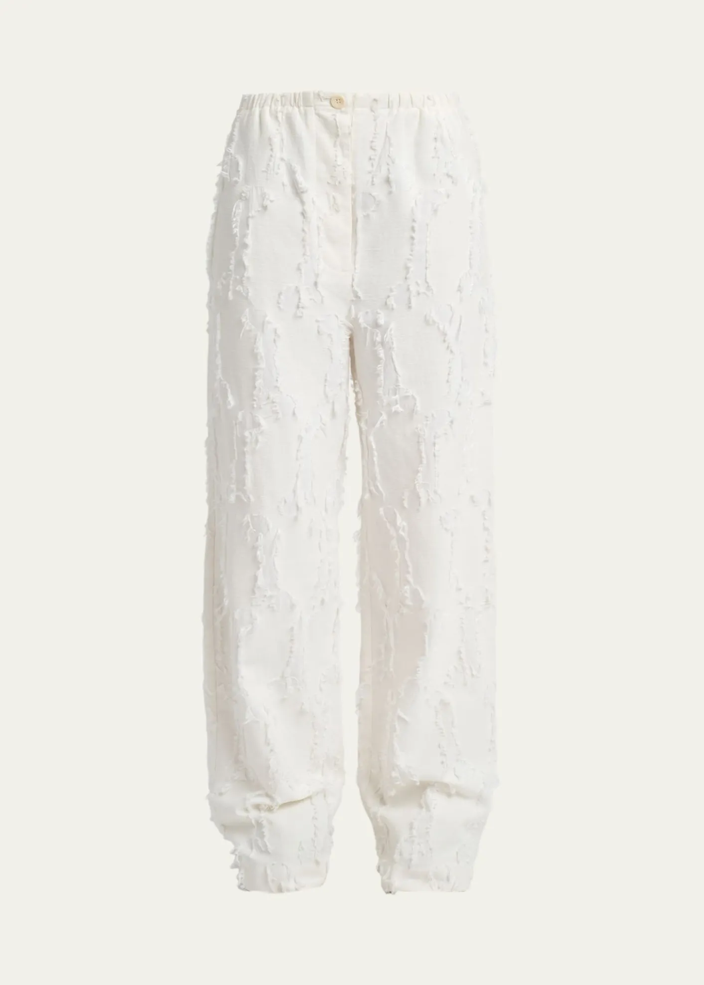 Proenza Schouler White LabelShilo Wide-Leg Pants In Jacquard Cotton