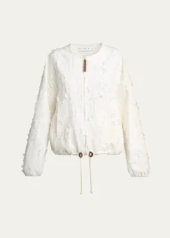Proenza Schouler White LabelMadigan Cotton-Blend Jacquard Jacket
