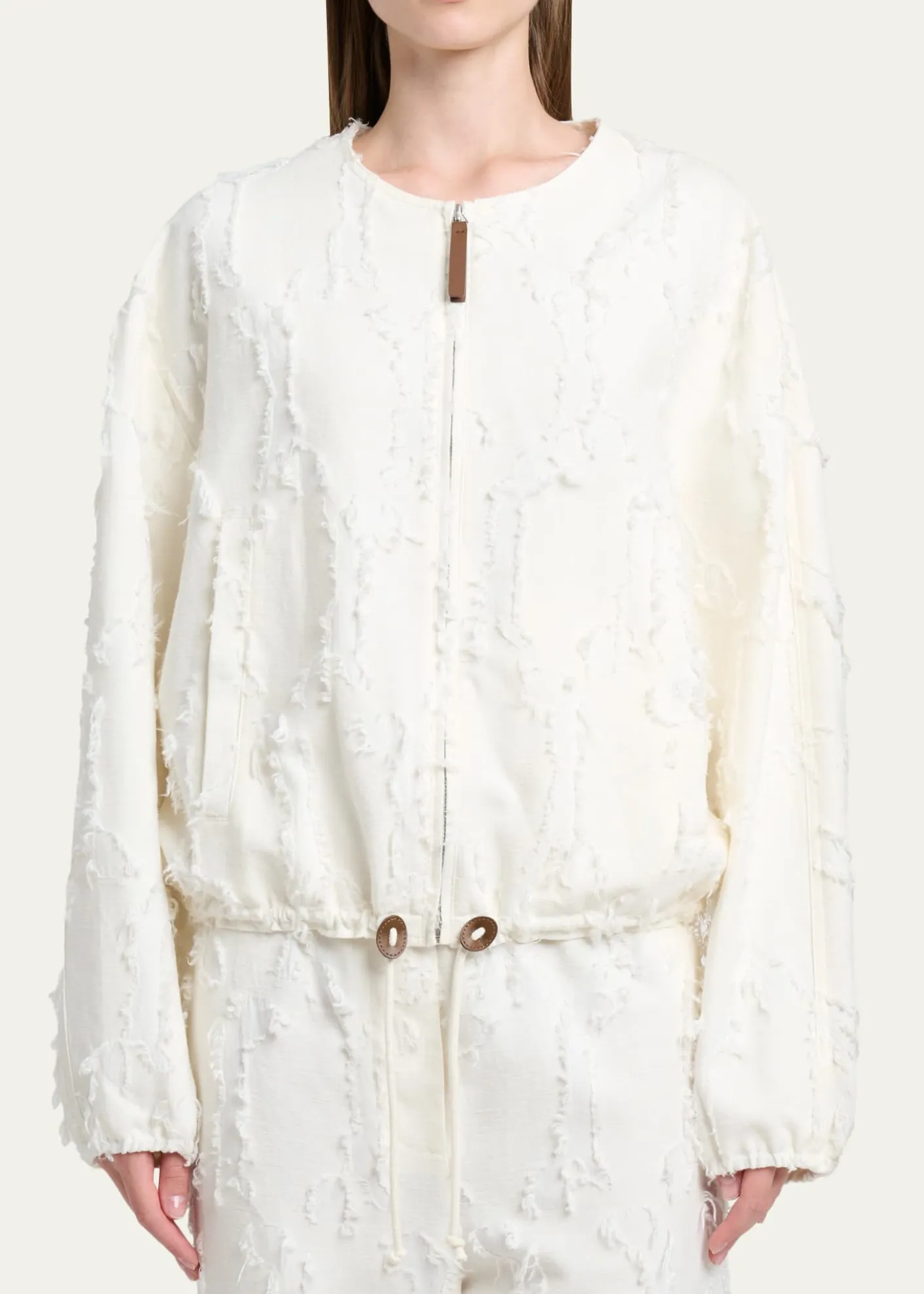 Proenza Schouler White LabelMadigan Cotton-Blend Jacquard Jacket