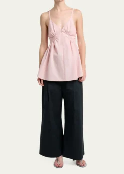 Proenza Schouler White LabelBarker Top In Seersucker