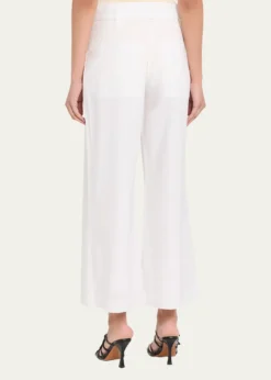Proenza Schouler White LabelCropped Raver Pants in Poplin