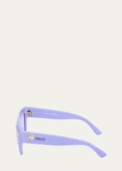 PucciButterfly Acetate Sunglasses