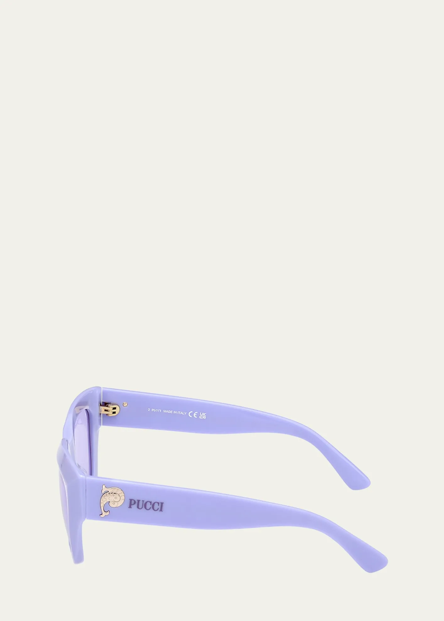 PucciButterfly Acetate Sunglasses