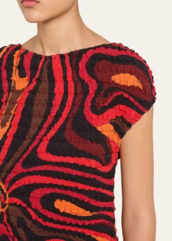 PucciMarmo Print Shibori Mini Dress