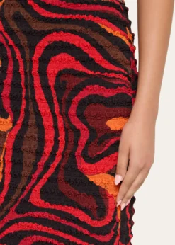 PucciMarmo Print Shibori Skirt