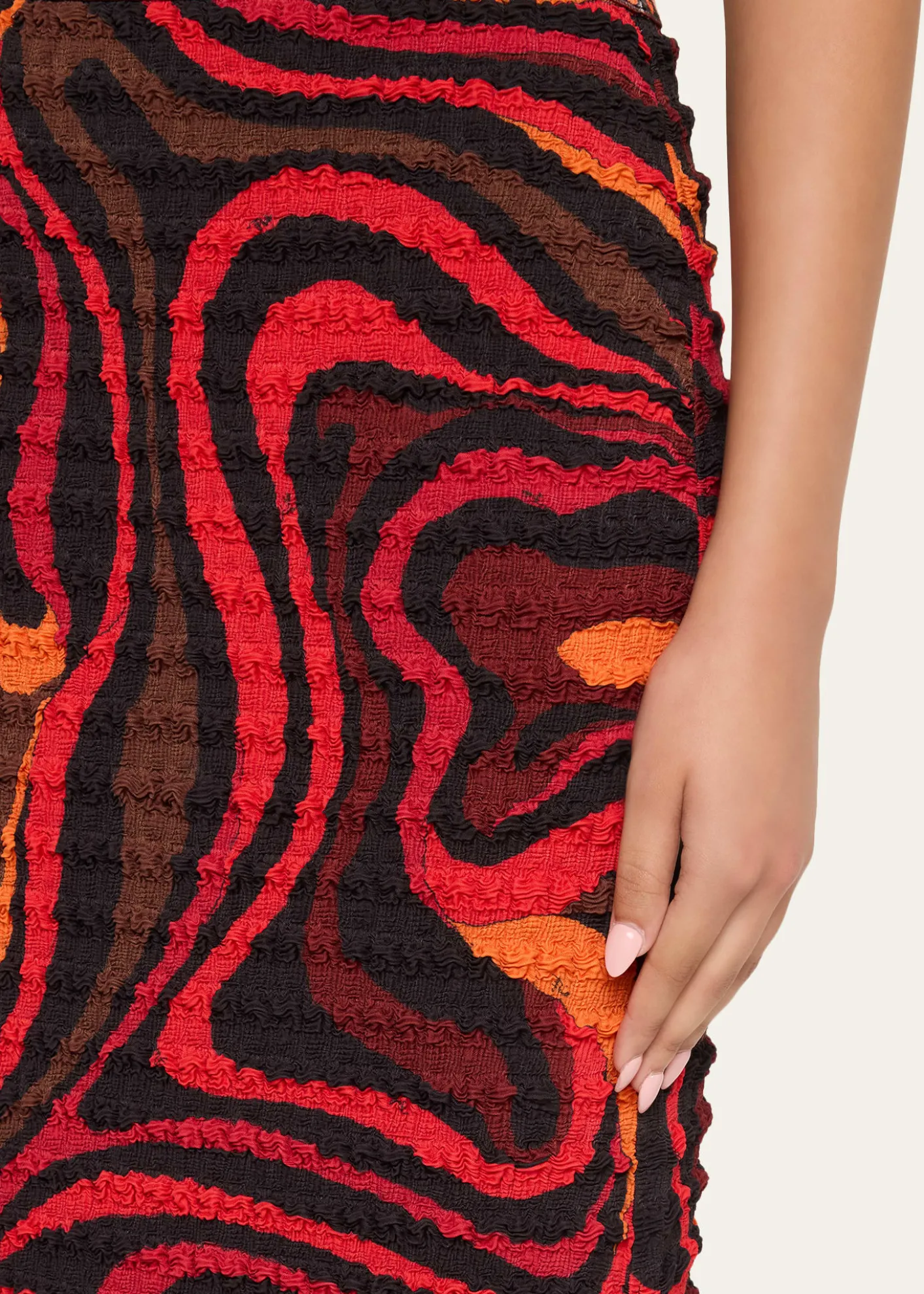 PucciMarmo Print Shibori Skirt