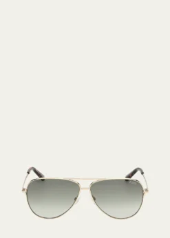 PucciMetal Aviator Sunglasses