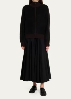 6397Pull-On Pleated Skirt