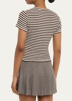 Rag & BoneLuca Stripe Rib-Knit Top