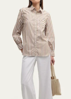 Rag & BoneMaxine Striped Button-Front Shirt