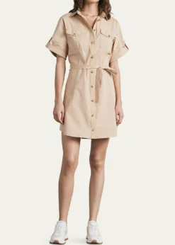 Rag & BoneRoxanne Short Sleeve Mini Utility Dress