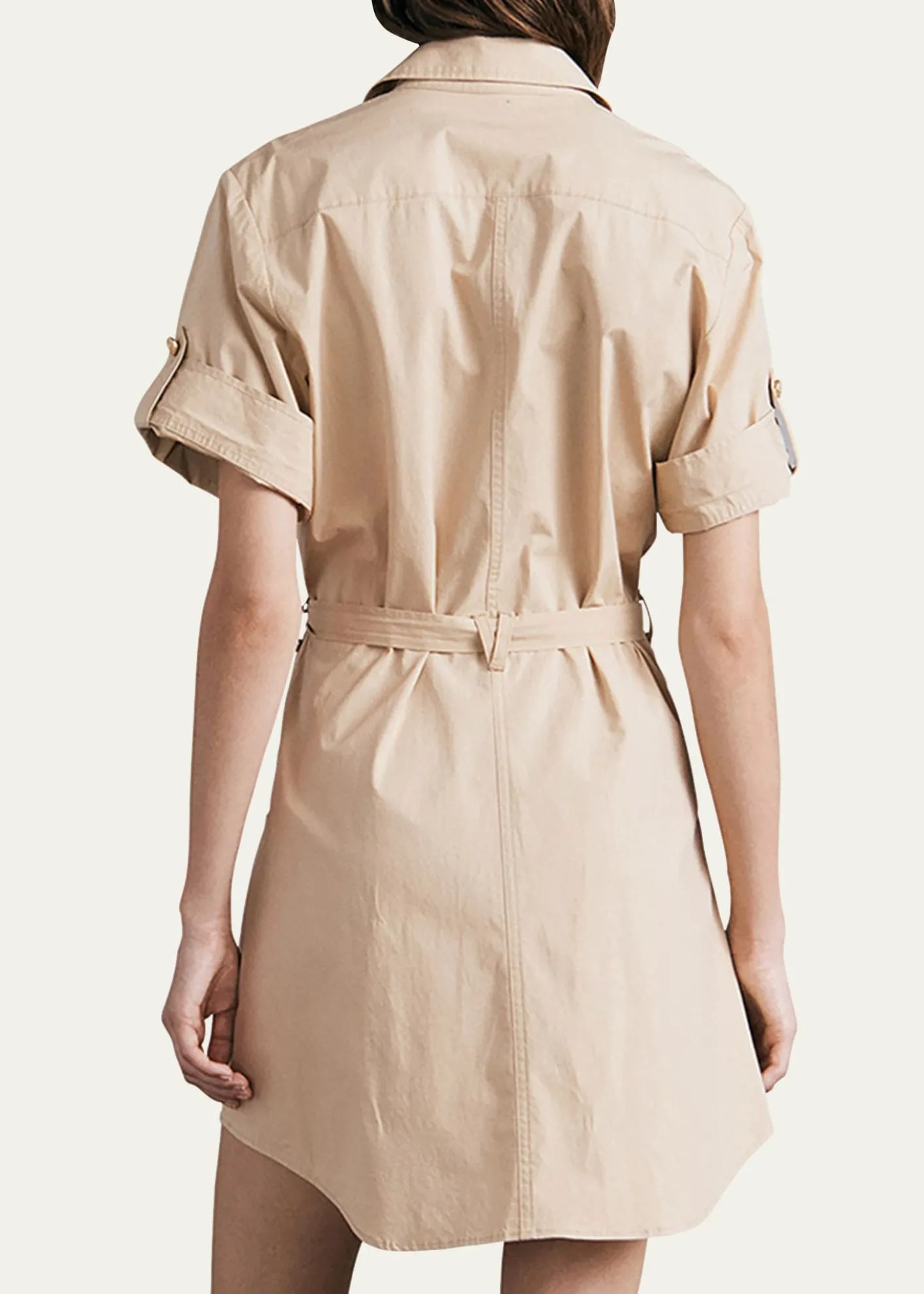 Rag & BoneRoxanne Short Sleeve Mini Utility Dress