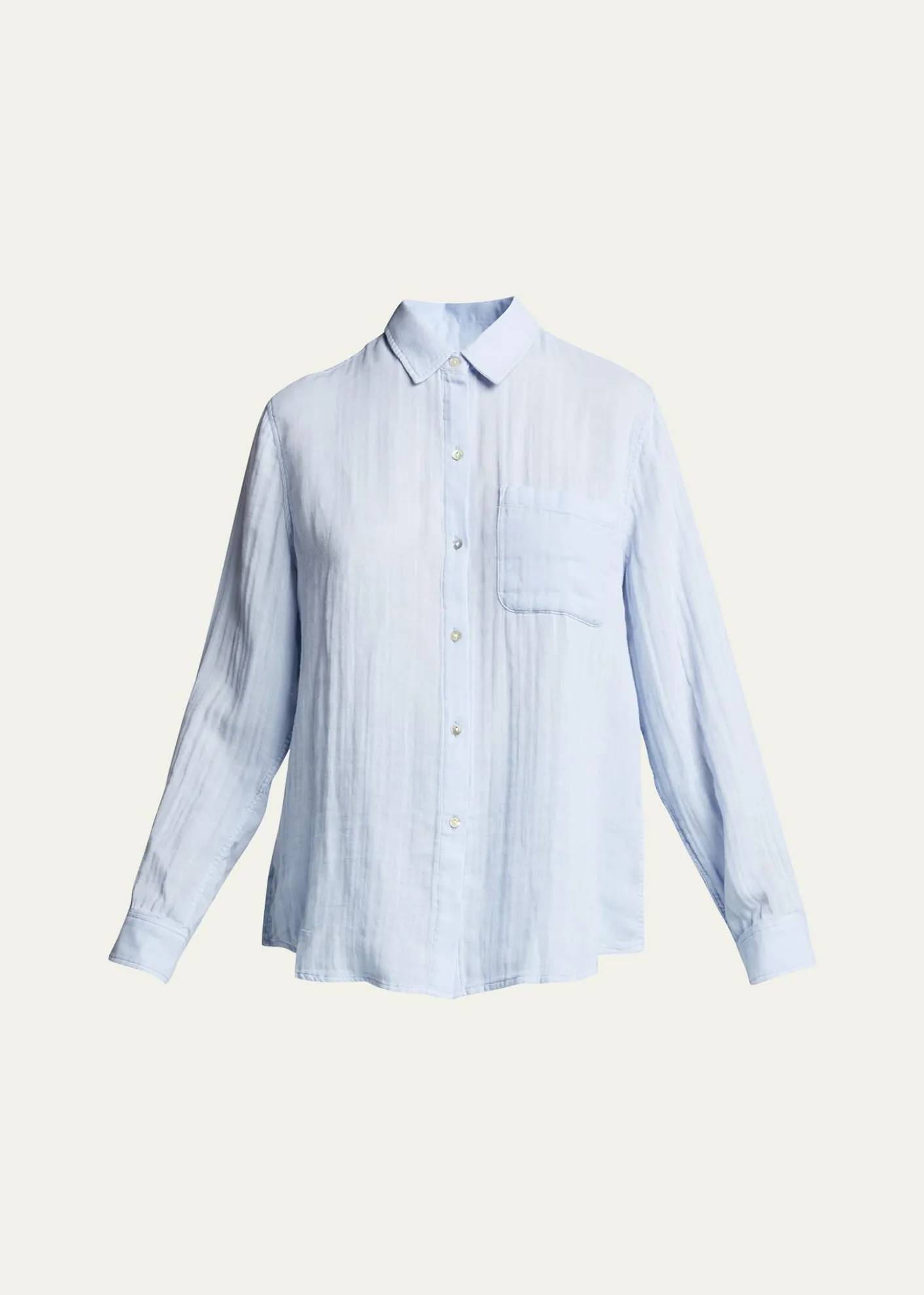 RailsEllis Gauze Cotton Button Down Shirt
